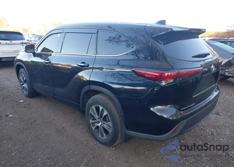 2022 Toyota Highlander Xle from USA, damaged, VIN 5TDGZRBH4NS562712